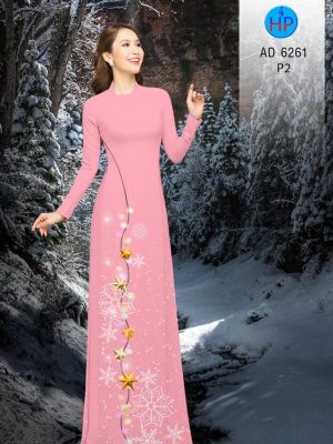 Vải áo dài Noel mới ra AD 6261 24 1573897849 881 Vai ao dai Noel moi ra AD 6261