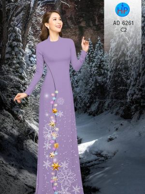 Vải áo dài Noel mới ra AD 6261 34 1573897850 279 Vai ao dai Noel moi ra AD 6261