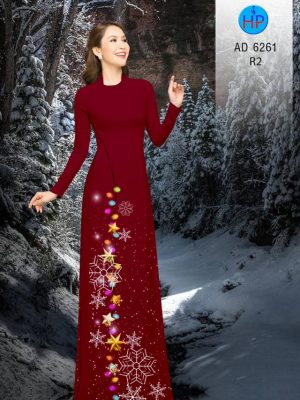 Vải áo dài Noel mới ra AD 6261 26 1573897850 334 Vai ao dai Noel moi ra AD 6261