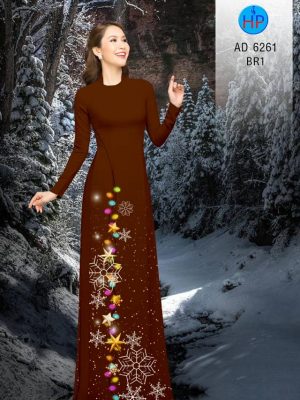 Vải áo dài Noel mới ra AD 6261 35 1573897850 341 Vai ao dai Noel moi ra AD 6261