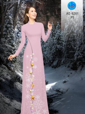 Vải áo dài Noel mới ra AD 6261 28 1573897850 42 Vai ao dai Noel moi ra AD 6261