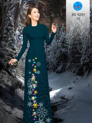 Vải áo dài Noel mới ra AD 6261 31 1573897850 642 Vai ao dai Noel moi ra AD 6261