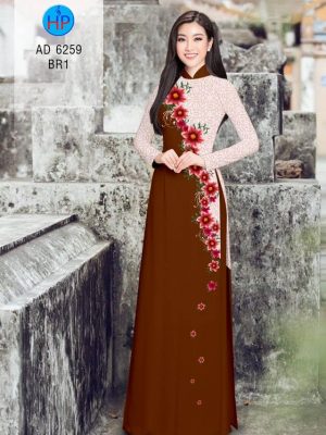 Vải áo dài Hoa in 3D kiểu mới AD 6259 22 1573898005 413 Vai ao dai Hoa in 3D kieu moi AD 6259