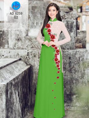 Vải áo dài Hoa in 3D kiểu mới AD 6259 24 1573898005 680 Vai ao dai Hoa in 3D kieu moi AD 6259