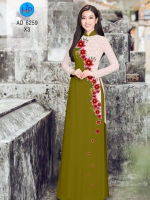 Vải áo dài Hoa in 3D kiểu mới AD 6259 37 1573898006 226 Vai ao dai Hoa in 3D kieu moi AD 6259