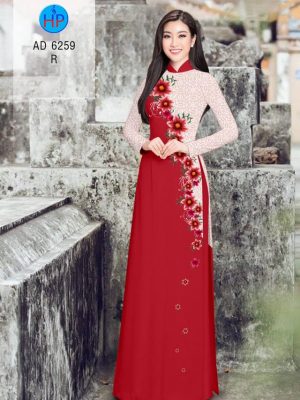 Vải áo dài Hoa in 3D kiểu mới AD 6259 32 1573898006 56 Vai ao dai Hoa in 3D kieu moi AD 6259