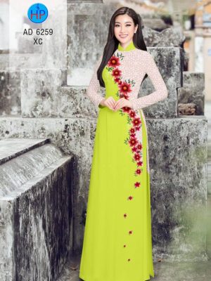 Vải áo dài Hoa in 3D kiểu mới AD 6259 36 1573898006 930 Vai ao dai Hoa in 3D kieu moi AD 6259