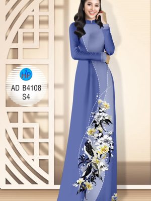 Vải áo dài Hoa Đào và chim thiết kế 2019 AD B4108 27 1574074240 687 Vai ao dai Hoa Dao va chim thiet ke 2019