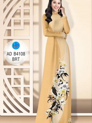 Vải áo dài Hoa Đào và chim thiết kế 2019 AD B4108 23 1574074240 957 Vai ao dai Hoa Dao va chim thiet ke 2019