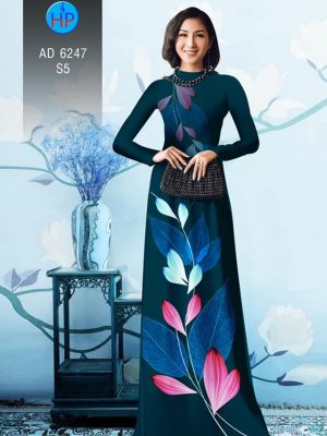 Vải áo dài Lá kiểu mới AD 6247 23 1574074794 288 Vai ao dai La kieu moi AD 6247