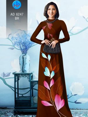 Vải áo dài Lá kiểu mới AD 6247 35 1574074794 352 Vai ao dai La kieu moi AD 6247