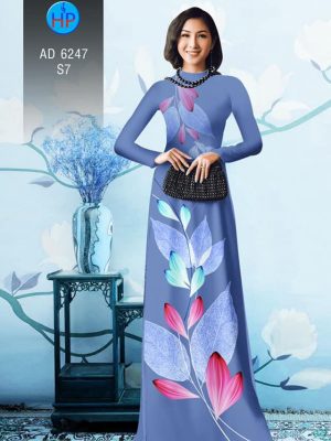 Vải áo dài Lá kiểu mới AD 6247 25 1574074794 786 Vai ao dai La kieu moi AD 6247