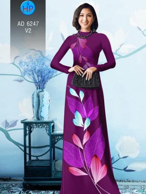 Vải áo dài Lá kiểu mới AD 6247 27 1574074794 862 Vai ao dai La kieu moi AD 6247