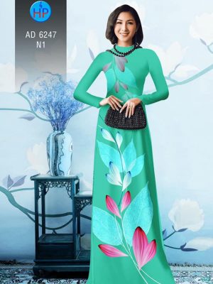 Vải áo dài Lá kiểu mới AD 6247 30 1574074794 954 Vai ao dai La kieu moi AD 6247