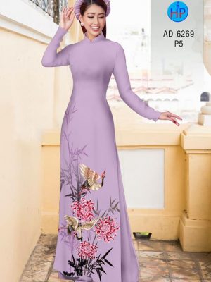 Vải áo dài hoa và chim mới ra AD 6269 21 1574075047 129 Vai ao dai hoa va chim moi ra AD 6269