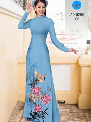 Vải áo dài hoa và chim mới ra AD 6269 24 1574075047 688 Vai ao dai hoa va chim moi ra AD 6269