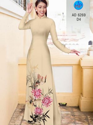 Vải áo dài hoa và chim mới ra AD 6269 33 1574075048 609 Vai ao dai hoa va chim moi ra AD 6269