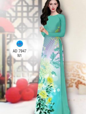 Vải áo dài Cúc đại đoá mới ra AD 7947 27 1574075146 429 Vai ao dai Cuc dai doa moi ra AD 7947