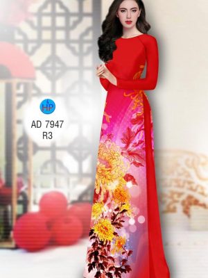 Vải áo dài Cúc đại đoá mới ra AD 7947 21 1574075146 474 Vai ao dai Cuc dai doa moi ra AD 7947