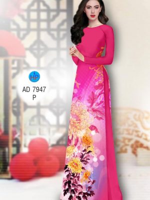 Vải áo dài Cúc đại đoá mới ra AD 7947 22 1574075146 953 Vai ao dai Cuc dai doa moi ra AD 7947