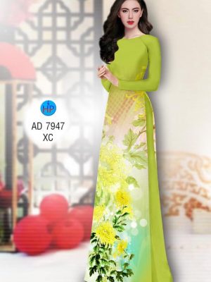 Vải áo dài Cúc đại đoá mới ra AD 7947 36 1574075147 322 Vai ao dai Cuc dai doa moi ra AD 7947
