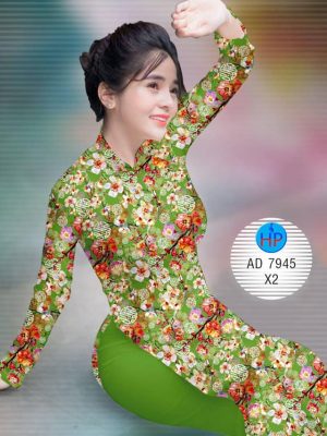 Vải áo dài Hoa đào mới ra AD 7945 24 1574075494 531 Vai ao dai Hoa dao moi ra AD 7945