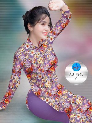 Vải áo dài Hoa đào mới ra AD 7945 31 1574075495 970 Vai ao dai Hoa dao moi ra AD 7945