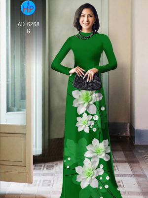 Vải áo dài Hoa in 3D kiểu mới AD 6268 31 1574075624 219 Vai ao dai Hoa in 3D kieu moi AD 6268
