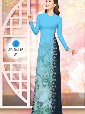Vải áo dài Bi và hoa thiết kế 2019 AD B4115 21 1574075720 256 Vai ao dai Bi va hoa thiet ke 2019 AD