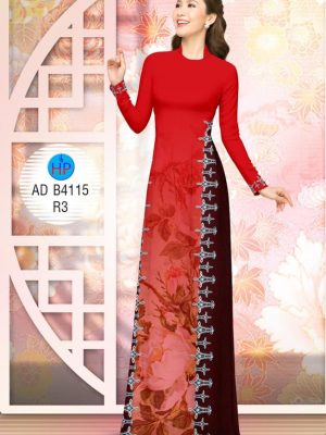 Vải áo dài Bi và hoa thiết kế 2019 AD B4115 22 1574075720 672 Vai ao dai Bi va hoa thiet ke 2019 AD