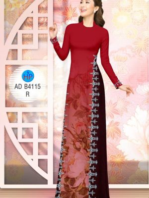 Vải áo dài Bi và hoa thiết kế 2019 AD B4115 25 1574075720 735 Vai ao dai Bi va hoa thiet ke 2019 AD