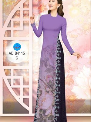 Vải áo dài Bi và hoa thiết kế 2019 AD B4115 30 1574075721 988 Vai ao dai Bi va hoa thiet ke 2019 AD
