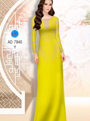 Vải áo dài Hoa văn giả ren thiết kế 2019 AD 7940 23 1574075817 781 Vai ao dai Hoa van gia ren thiet ke 2019
