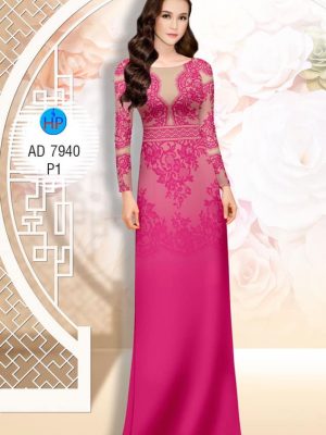 Vải áo dài Hoa văn giả ren thiết kế 2019 AD 7940 30 1574075818 671 Vai ao dai Hoa van gia ren thiet ke 2019