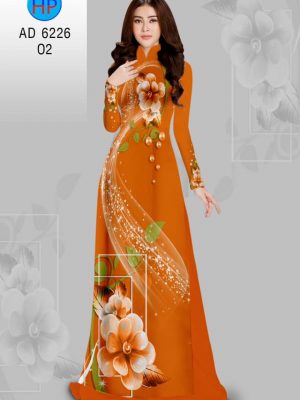 Vải áo dài Hoa in 3D kiểu mới AD 6226 22 1574076089 471 Vai ao dai Hoa in 3D kieu moi AD 6226