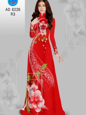Vải áo dài Hoa in 3D kiểu mới AD 6226 23 1574076090 498 Vai ao dai Hoa in 3D kieu moi AD 6226