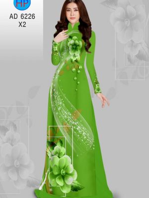 Vải áo dài Hoa in 3D kiểu mới AD 6226 30 1574076090 664 Vai ao dai Hoa in 3D kieu moi AD 6226