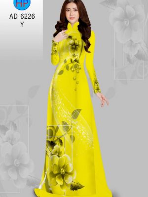 Vải áo dài Hoa in 3D kiểu mới AD 6226 31 1574076090 870 Vai ao dai Hoa in 3D kieu moi AD 6226