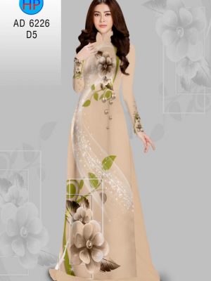 Vải áo dài Hoa in 3D kiểu mới AD 6226 34 1574076090 99 Vai ao dai Hoa in 3D kieu moi AD 6226