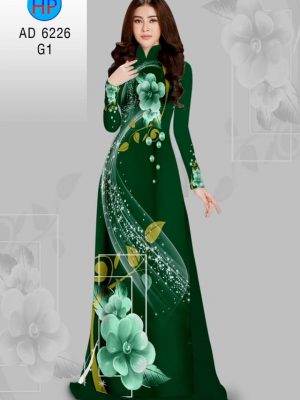 Vải áo dài Hoa in 3D kiểu mới AD 6226 37 1574076091 235 Vai ao dai Hoa in 3D kieu moi AD 6226
