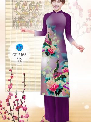 Vải áo dài chim công thiết kế 2019 AD CT2166 29 1574077673 127 Vai ao dai chim cong thiet ke 2019 AD CT2166