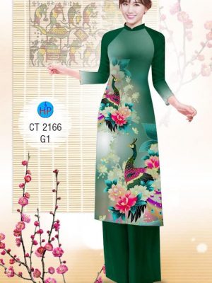 Vải áo dài chim công thiết kế 2019 AD CT2166 25 1574077673 558 Vai ao dai chim cong thiet ke 2019 AD CT2166