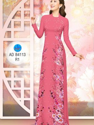 Vải áo dài Hoa Đào thiết kế 2019 AD B4113 23 1574077917 219 Vai ao dai Hoa Dao thiet ke 2019 AD B4113