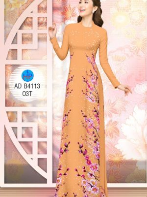 Vải áo dài Hoa Đào thiết kế 2019 AD B4113 25 1574077917 81 Vai ao dai Hoa Dao thiet ke 2019 AD B4113
