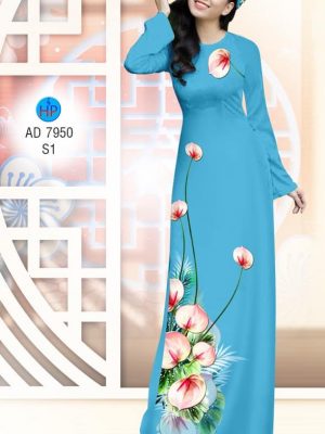Vải áo dài Hoa hồng môn mới ra AD 7950 35 1574324993 14 Vai ao dai Hoa hong mon moi ra AD 7950