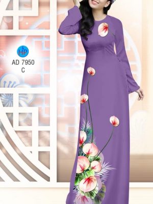 Vải áo dài Hoa hồng môn mới ra AD 7950 26 1574324993 601 Vai ao dai Hoa hong mon moi ra AD 7950