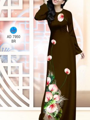 Vải áo dài Hoa hồng môn mới ra AD 7950 27 1574324993 79 Vai ao dai Hoa hong mon moi ra AD 7950