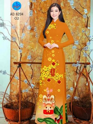 Vải áo dài Xuân Canh Tý kiểu mới AD 6204 24 1574410257 234 Vai ao dai Xuan Canh Ty kieu moi AD 6204