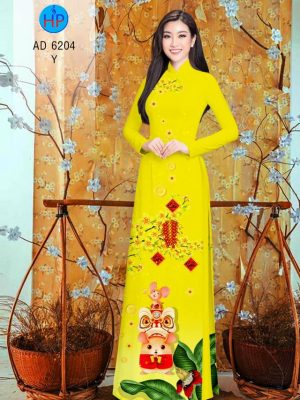 Vải áo dài Xuân Canh Tý kiểu mới AD 6204 22 1574410257 442 Vai ao dai Xuan Canh Ty kieu moi AD 6204