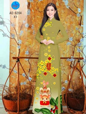 Vải áo dài Xuân Canh Tý kiểu mới AD 6204 26 1574410257 975 Vai ao dai Xuan Canh Ty kieu moi AD 6204